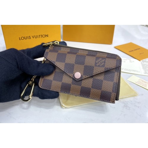 Louis Vuitton N60405 Card Holder Recto Verso in Damier Ebene canvas