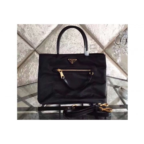 Prada BN1825 Nylon Tote Bags Black