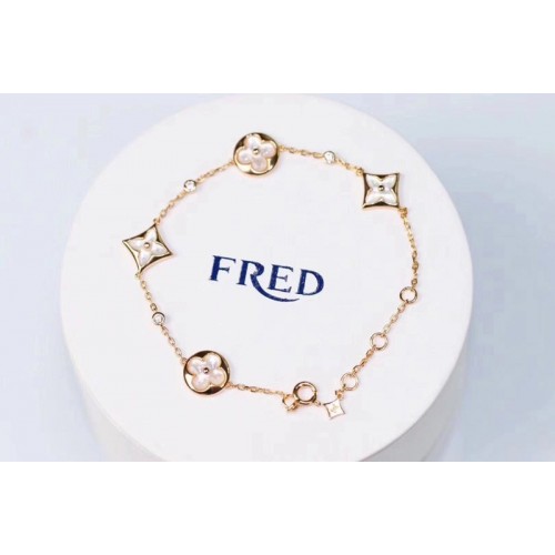 Louis Vuitton Q95596 Color Blossom BB Multi Motif Bracelet pink gold white mother of pearl and diamonds