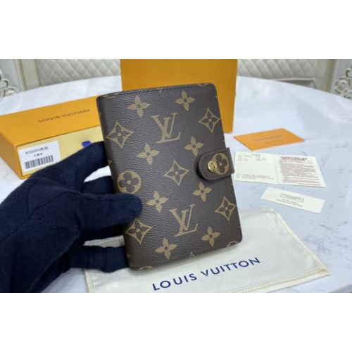 Louis Vuitton R20005 Small Ring Agenda Cover in Monogram canvas