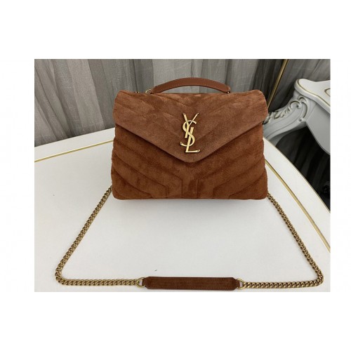 YSL LOULOU SMALL Bag IN Red QUILTED TWEED