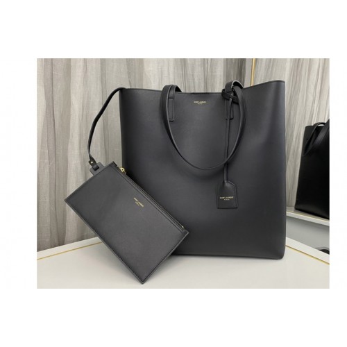 YSL SHOPPING TOY Bag IN Grey SUPPLE LEATHER