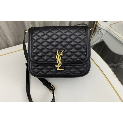 YSL SOLFERINO MEDIUM SUPPLE SATCHEL Bag IN QUILTED LAMBSKIN