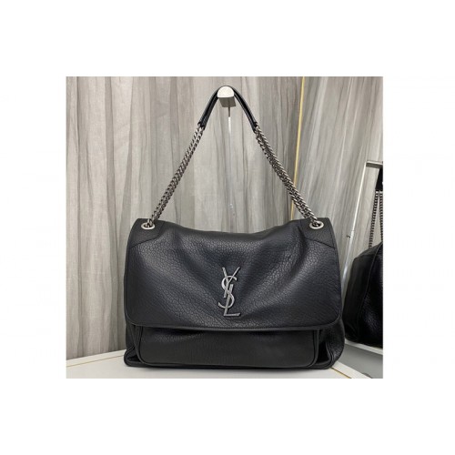 YSL NIKI OVERSIZED Bag IN Black GRAINED LAMBSKIN