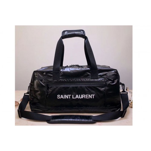 YSL NUXX Duffle bags in nylon with a print