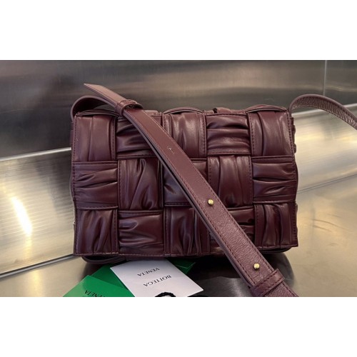 Bottega Veneta Cassette Bag in Fondant Intreccio leather
