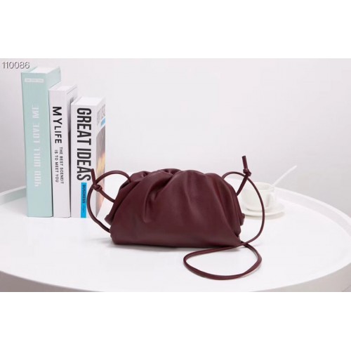 Bottega Veneta The Pouch 20 Bags Bordeaux Butter Calf Leather