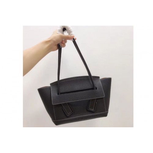 Bottega Veneta Arco 33 Bags Black Palmellato Leather
