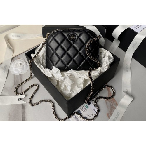 Chanel AP4000 Clutch with Chain in Black Lambskin Chanel AP4000 Clutch with Chain in Black Lambskin