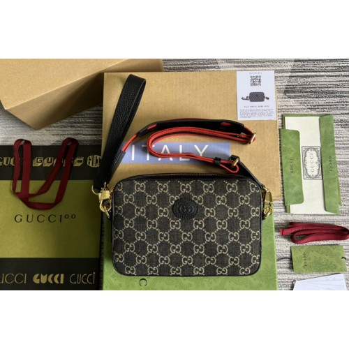 Gucci Ophidia Denim Bag in Black Denim Gucci Ophidia Denim Bag in Black Denim