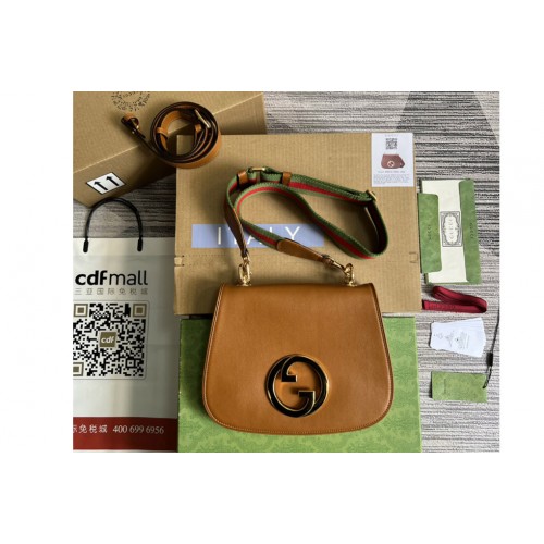 Gucci Blondie medium bag in Brown leather