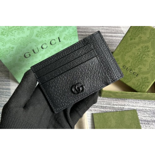 Gucci Marmont card case in Black leather