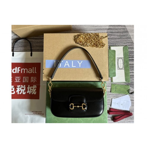 Gucci Horsebit 1955 shoulder bag in Black leather Gucci Horsebit 1955 shoulder bag in Black leather