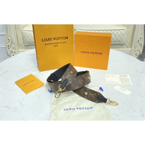 Louis Vuitton J02465 bandouliere Strap in Monogram canvas and Black cowhide leather