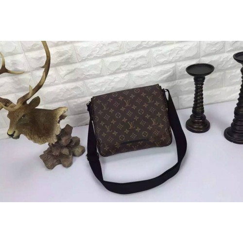 Louis Vuitton M40935 District PM Bag in Monogram Macassar Canvas