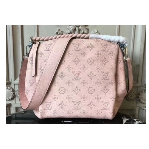 Louis Vuitton M51219 Babylone Chain BB Bag in Pink Mahina perforated calf leather