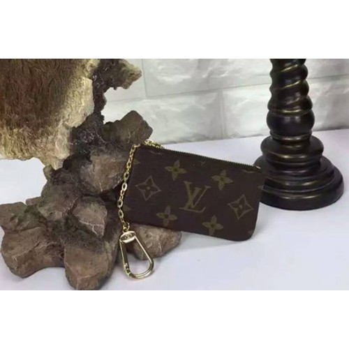 Louis Vuitton M62650 Key Pouch in Monogram Canvas