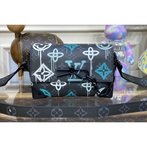 Louis Vuitton M81852 Steamer Wearable Wallet in Monogram Eclipse coated canvas