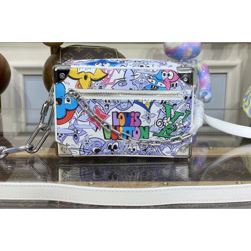 Louis Vuitton M82008 Mini Soft Trunk Bag in Multicolor Monogram Comics coated canvas