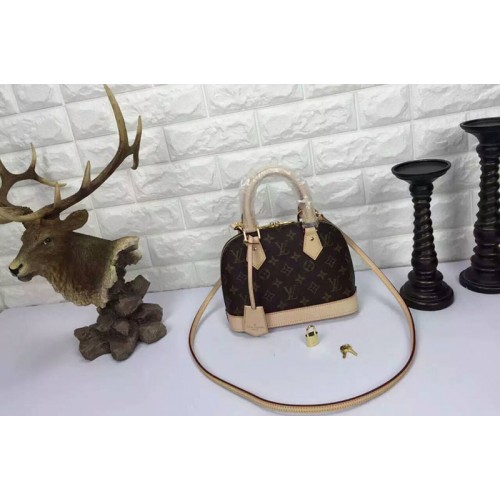 Louis Vuitton M53152 Alma BB Bag in Monogram Canvas