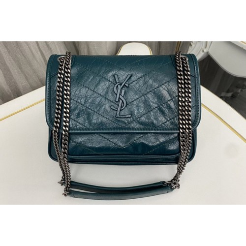 YSL NIKI Baby bag IN Green VINTAGE LEATHER