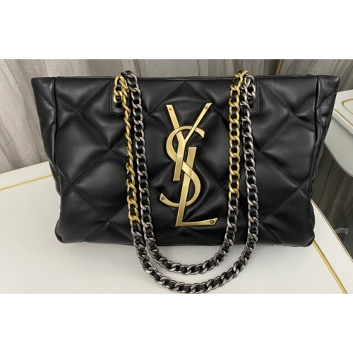 YSL Leather bag in Black Leather