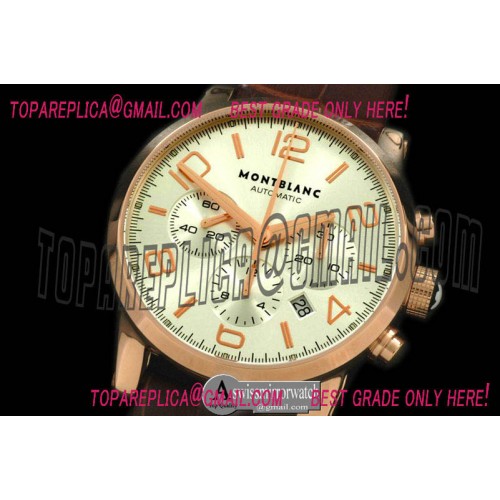 Montblanc Timewalker Chrono RG/LE White A-7753