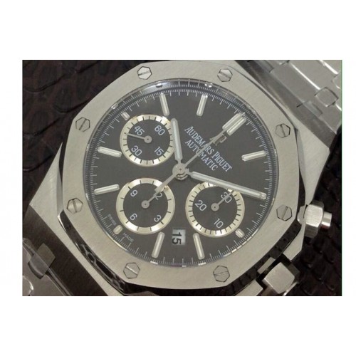Audemars Piguet 26320 Royal Oak Chronograph SS Brown Dial on SS Bracelet A7750