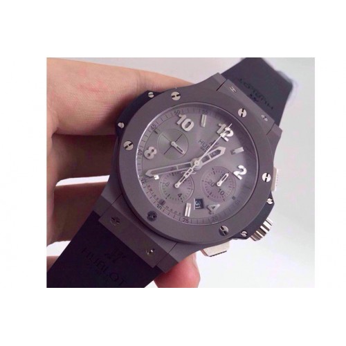 Hublot Big Bang 44.5mm Titanium Gray Dial on Black Rubber Strap HUB4100 JF