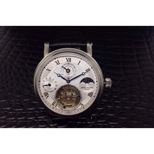 Patek Philippe Classic Tourbillon Moonphase/PR SS/LE White