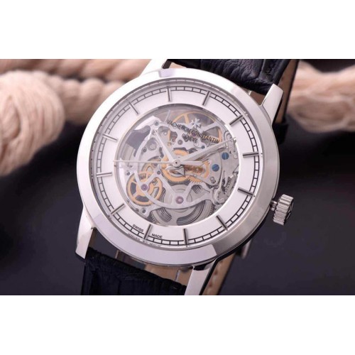 Vacheron Constantin Patrimony Skeleton SS/LE Asian 2824 White