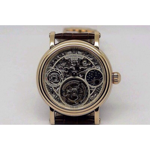 Patek Philippe Skeleton Tourbillon Moonphase/PR RG/LE
