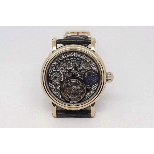 Patek Philippe Skeleton Tourbillon Moonphase/PR RG/LE