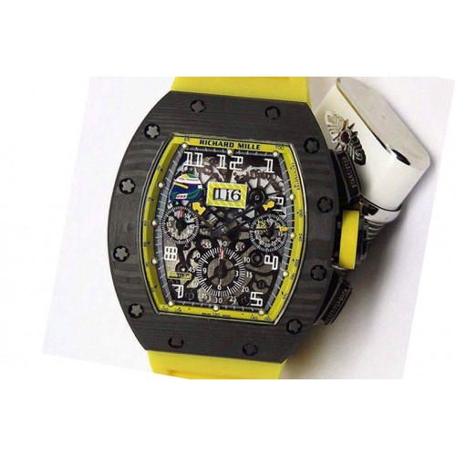 Richard Mille Felipe Massa Brazil GP Forged Carbon PVD/RU Asian 7750