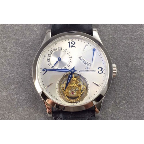 Jaeger Lecoultre Regulator Tourbillon White Dail Replica Watches