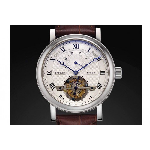Breguet Grand Complication Tourbillon Power Reserve SS Silver Dial