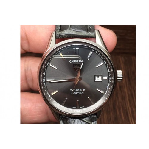 Tag Heuer Carrera Calibre 5 SS/LE Grey Dial