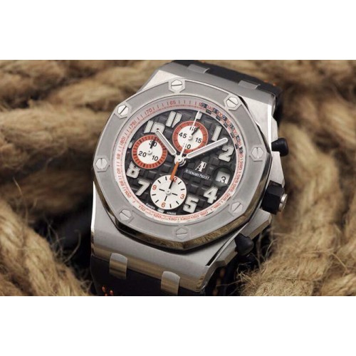 Audemars Piguet Royal Oak Offshore "Gentleman Driver" JF 1:1 Best Edition on Black Leather Strap A7750