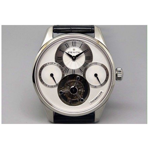 Zenith EP Calender Tourbillon SS/LE White Fly Tourbillon