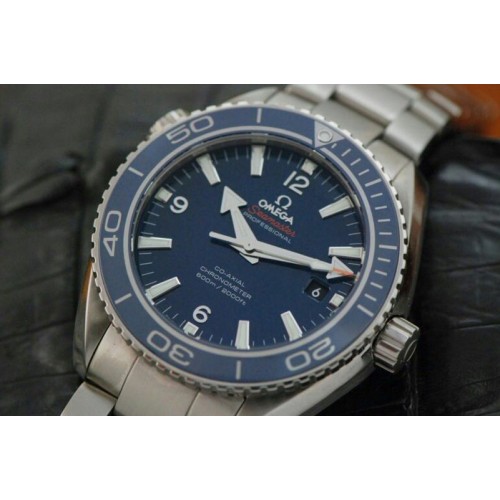 Omega Planet Ocean Professional Titanium V6F Liquid Metal Bezel 45mm on Titanium Bracelet A8500
