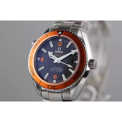 Omega Planet Ocean Professional Orange Bezel 45mm V6F Best Edition on SS Bracelet A8500