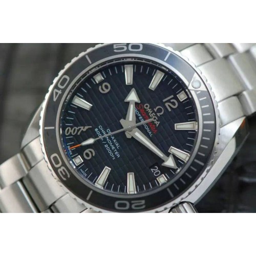 Omega Planet Ocean Professional Ceramic Bezel "007 Limited Edition" 42mm V6F on SS Bracelet A8501