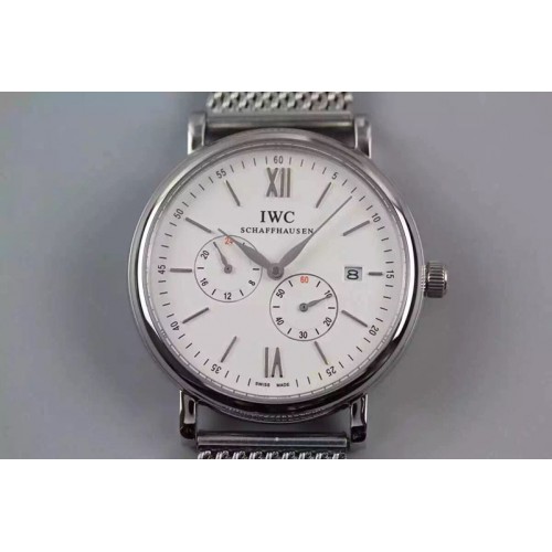 IWC Portofino Automatic SS/SS White Dial MIYOTA 8219