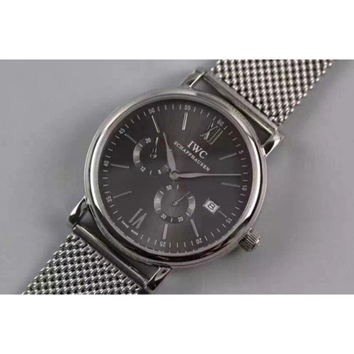 IWC Portofino Automatic SS/SS Grey Dial MIYOTA 8219