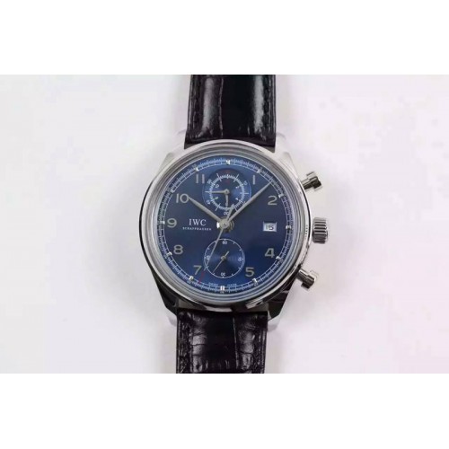 IWC Portuguese SS/LE Blue Dial 42mm Cal.89361