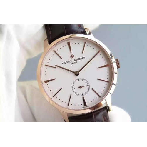 Vacheron Constantin  RG MK Best Edition White Dial on Brown Leather Strap
