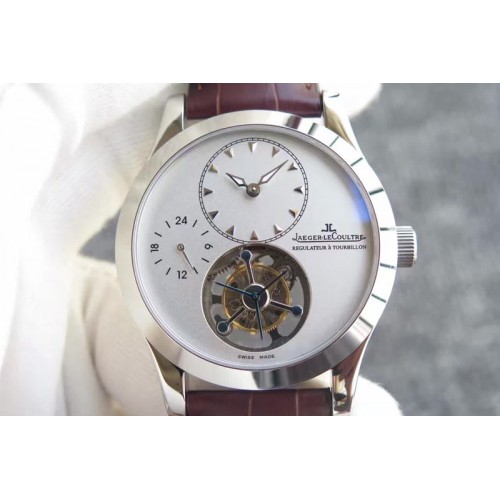 Jaeger-LeCoultre Tourbillon SS/LE 42mm White Dial Flying Tourbillon