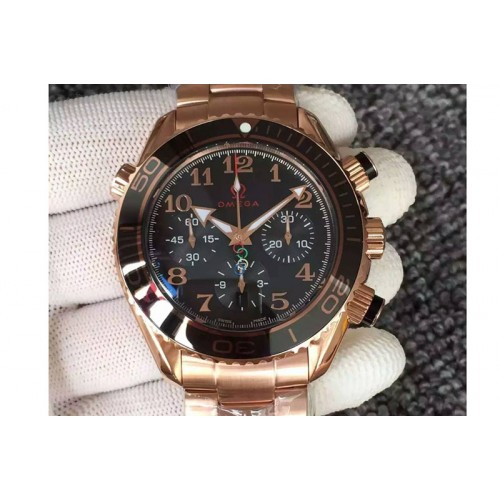 Omega Seamaster Rio 2016 olympic RG/RG A7750
