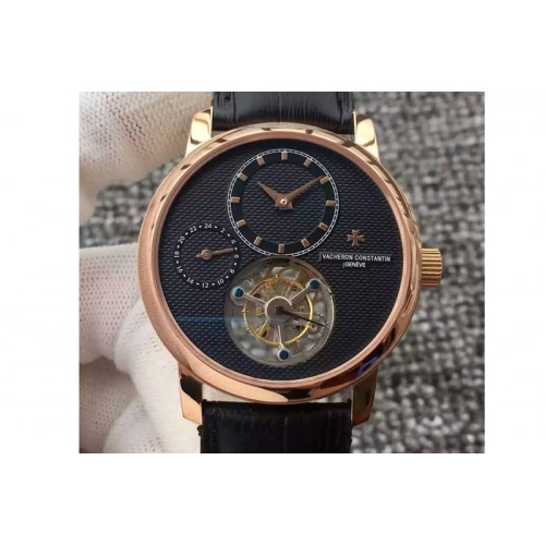 Vacheron Constantin Tourbillon RG/LE 42mm Black Dial Flying Tourbillon