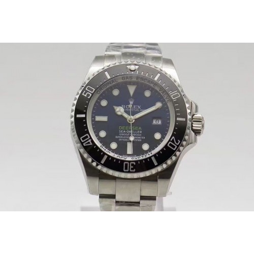 Rolex Sea-Dweller DEEPSEA 116660 "D-BLUE" V7 1:1 Noob Best Edition SA3135